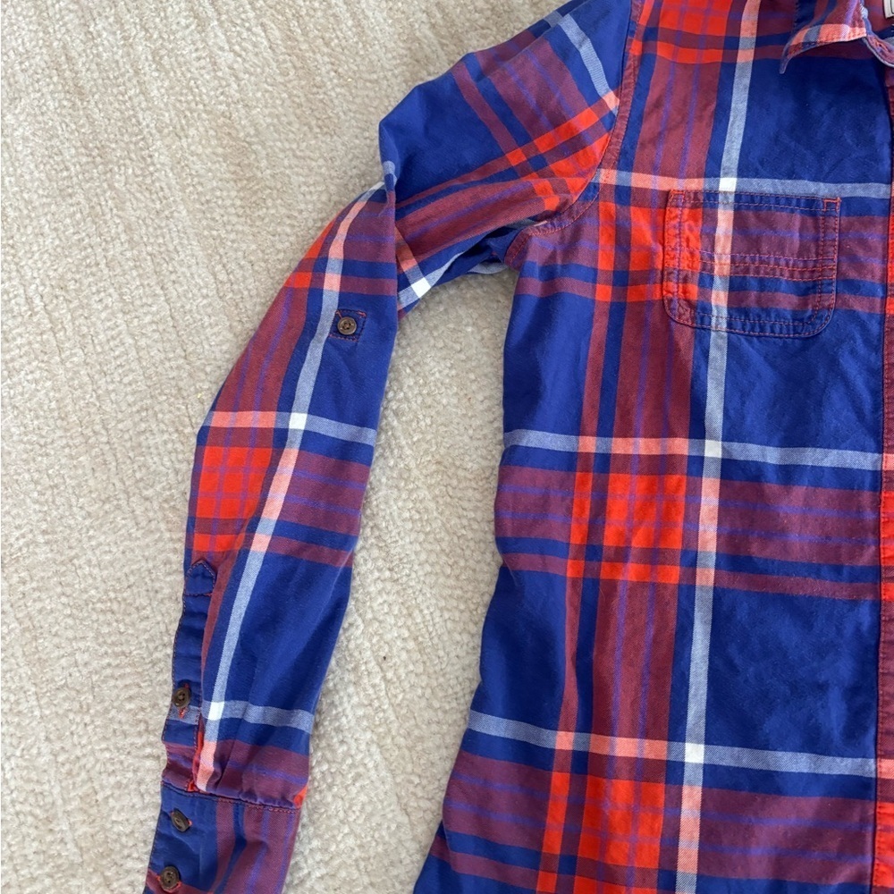 The North Face Women's Vibrant Plaid Shirt Small - Picture 5 of 7
